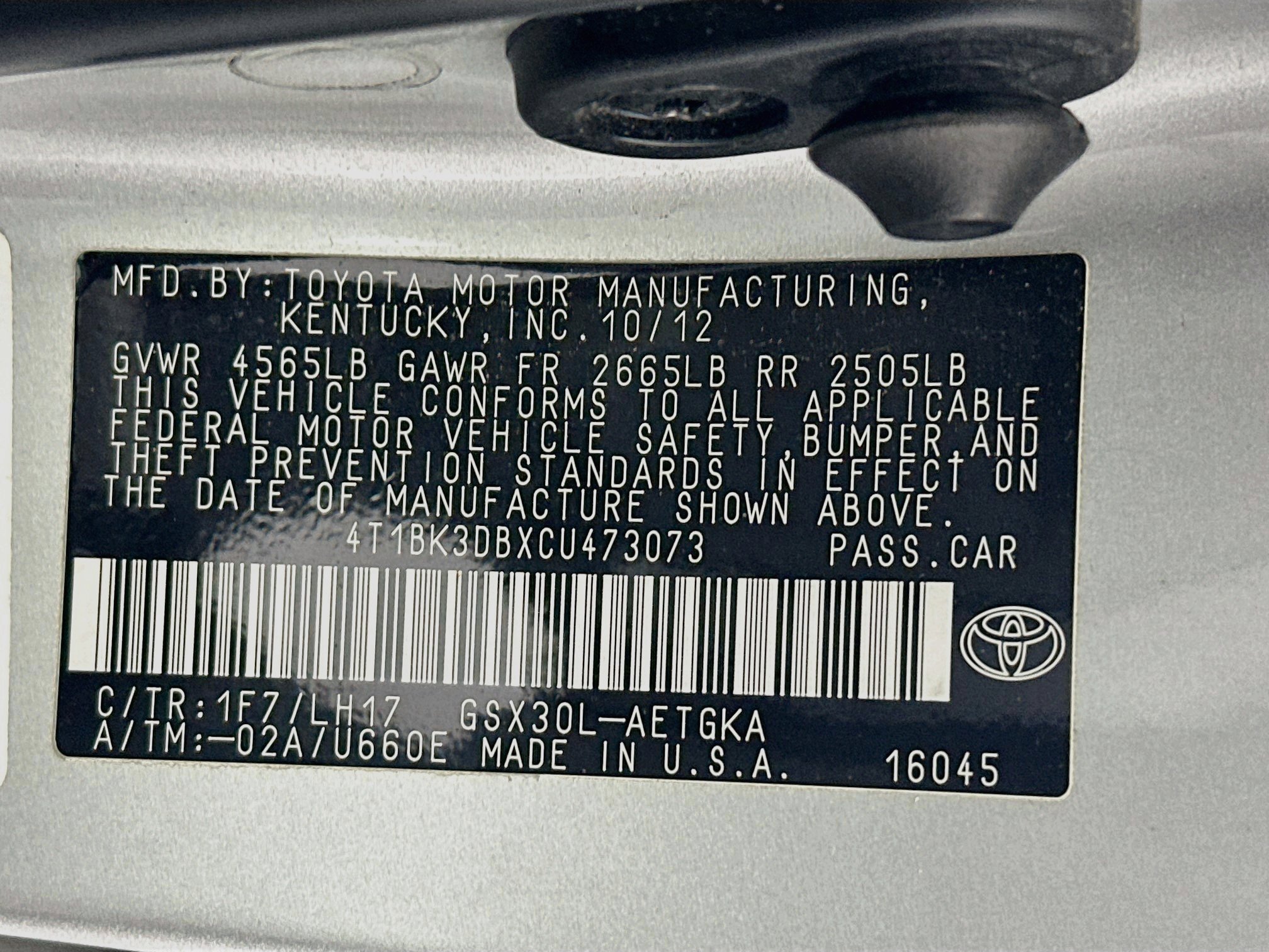 Used 2012 Toyota Avalon FWD image 12