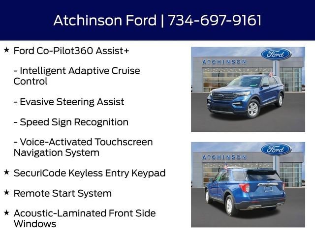 Certified 2023 Ford Explorer XLT w/ Equipment Group 202A image 20