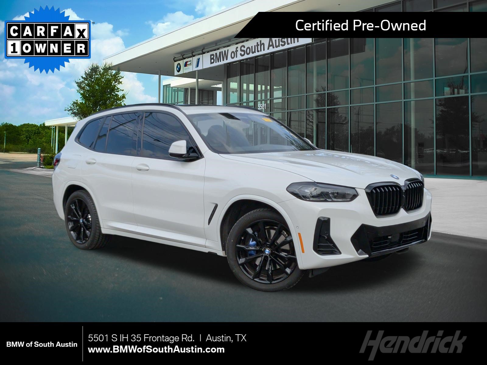Certified 2024 BMW X3 xDrive30i w/ Premium Package AWD/4WD image 1