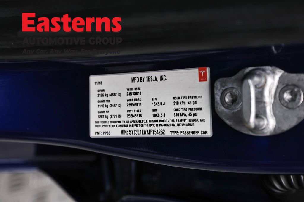 Used 2018 Tesla Model 3 Mid Range RWD image 30