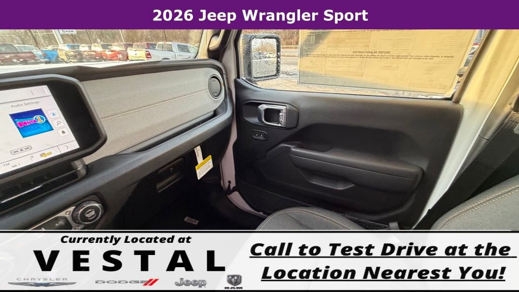 New 2026 Jeep Wrangler Sport image 33