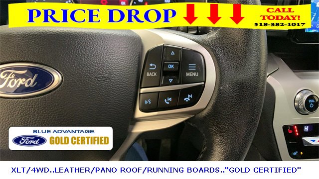 Certified 2021 Ford Explorer XLT w/ Equipment Group 202A image 38