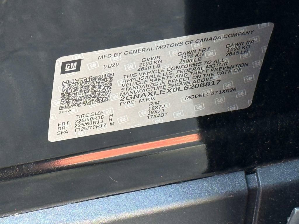 Used 2020 Chevrolet Equinox LT FWD image 32