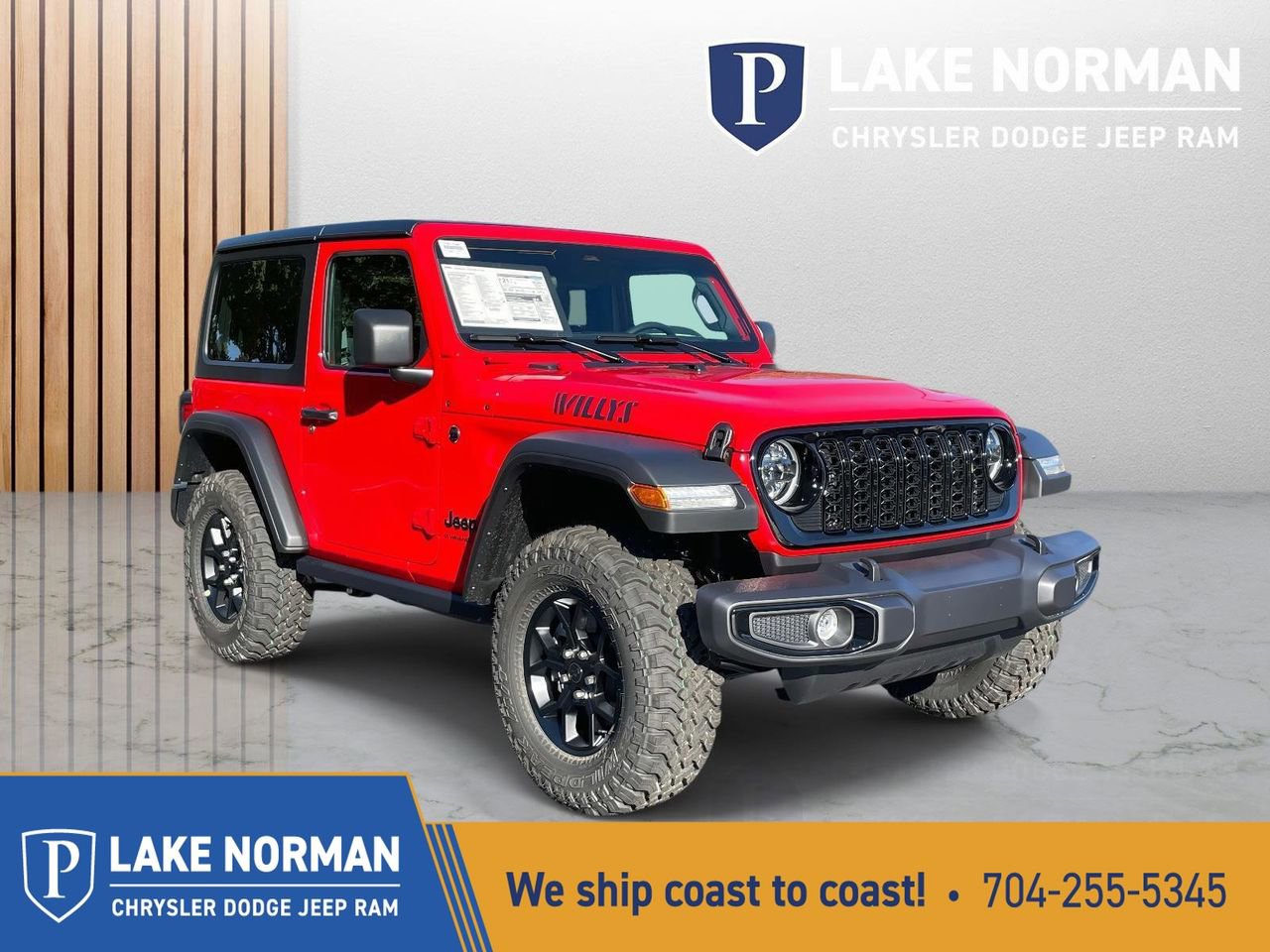 New 2026 Jeep Wrangler Willys