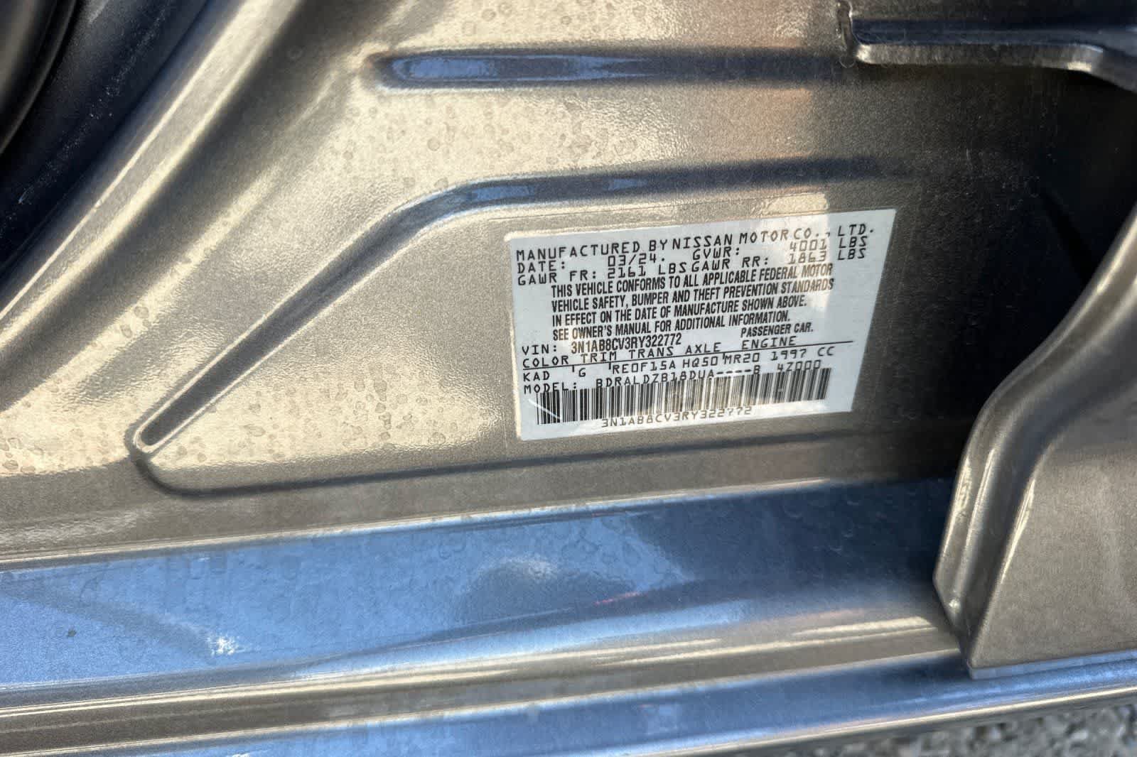 Used 2024 Nissan Sentra SV FWD image 28