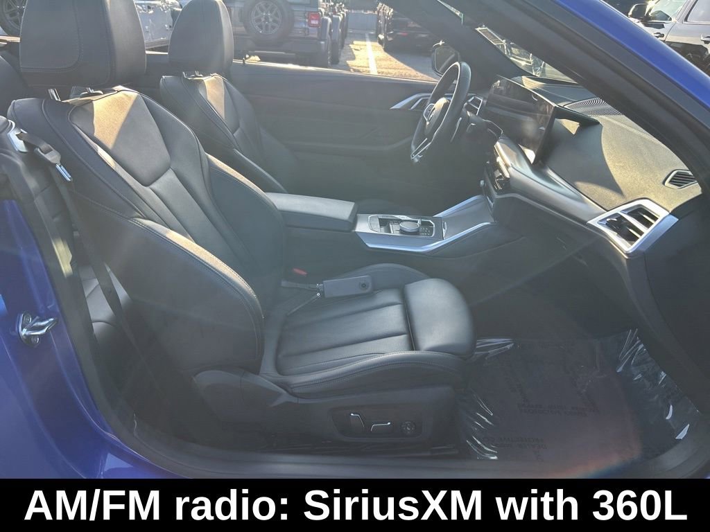 Used 2025 BMW 430i Convertible RWD image 23