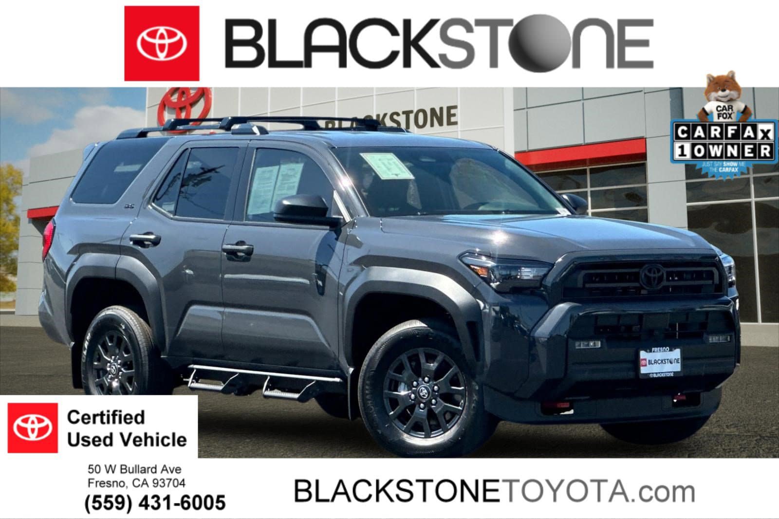Certified 2026 Toyota 4Runner SR5