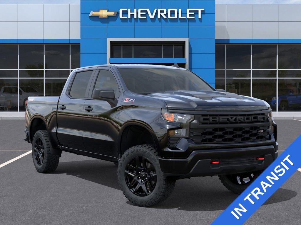 New 2026 Chevrolet Silverado 1500 Custom Trail Boss w/ LPO, Dark Essentials Package