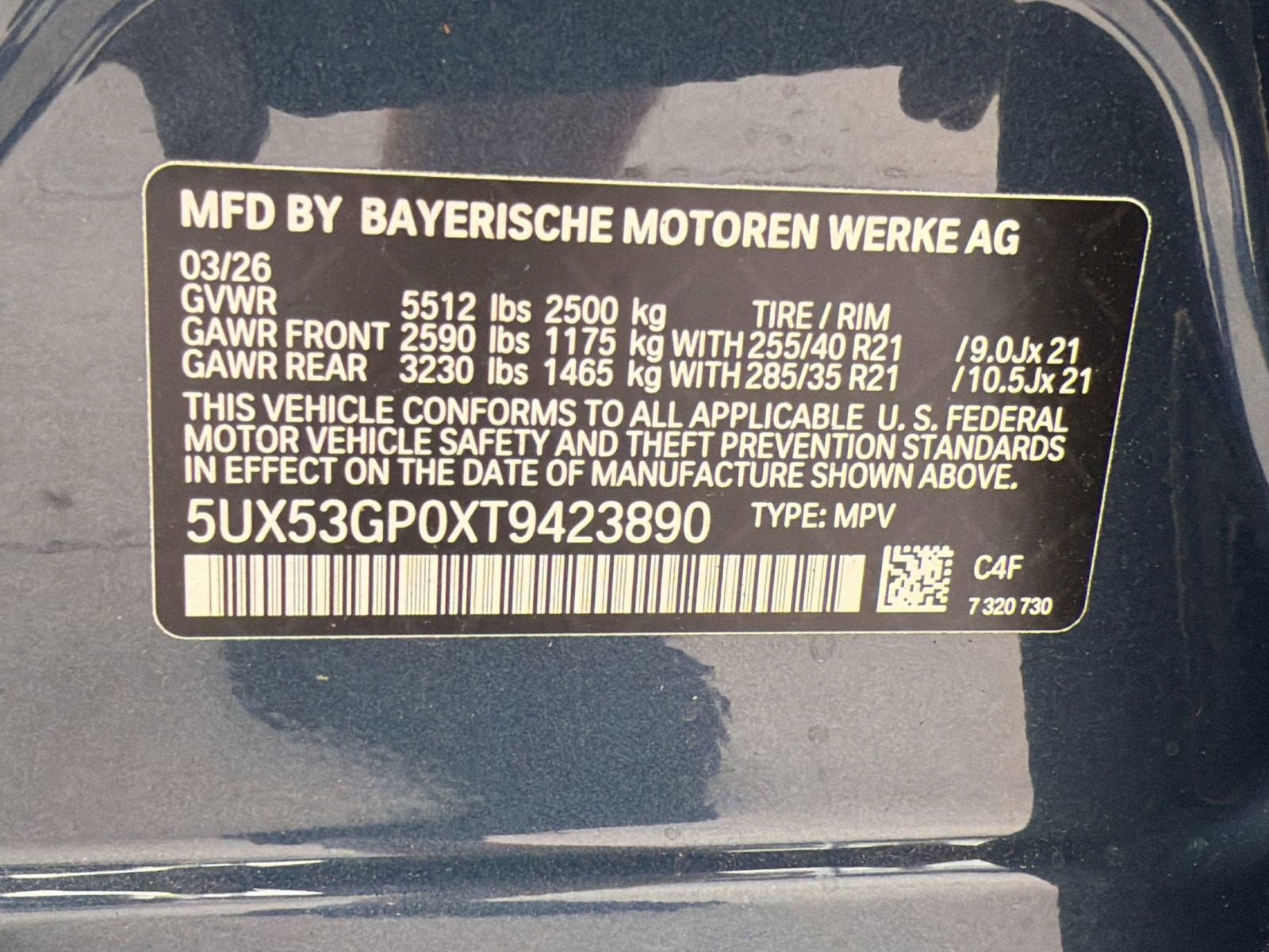 New 2026 BMW X3 xDrive30 w/ Premium Package image 21