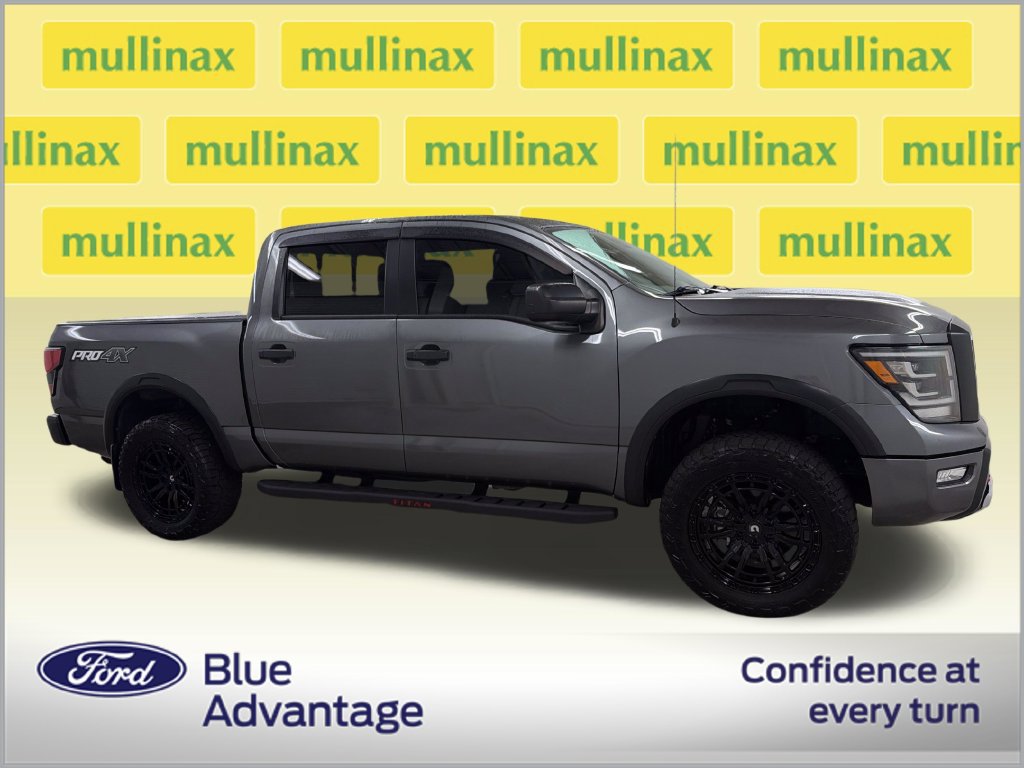 Used 2021 Nissan Titan PRO-4X w/ Off Road Protection Package AWD/4WD image 2
