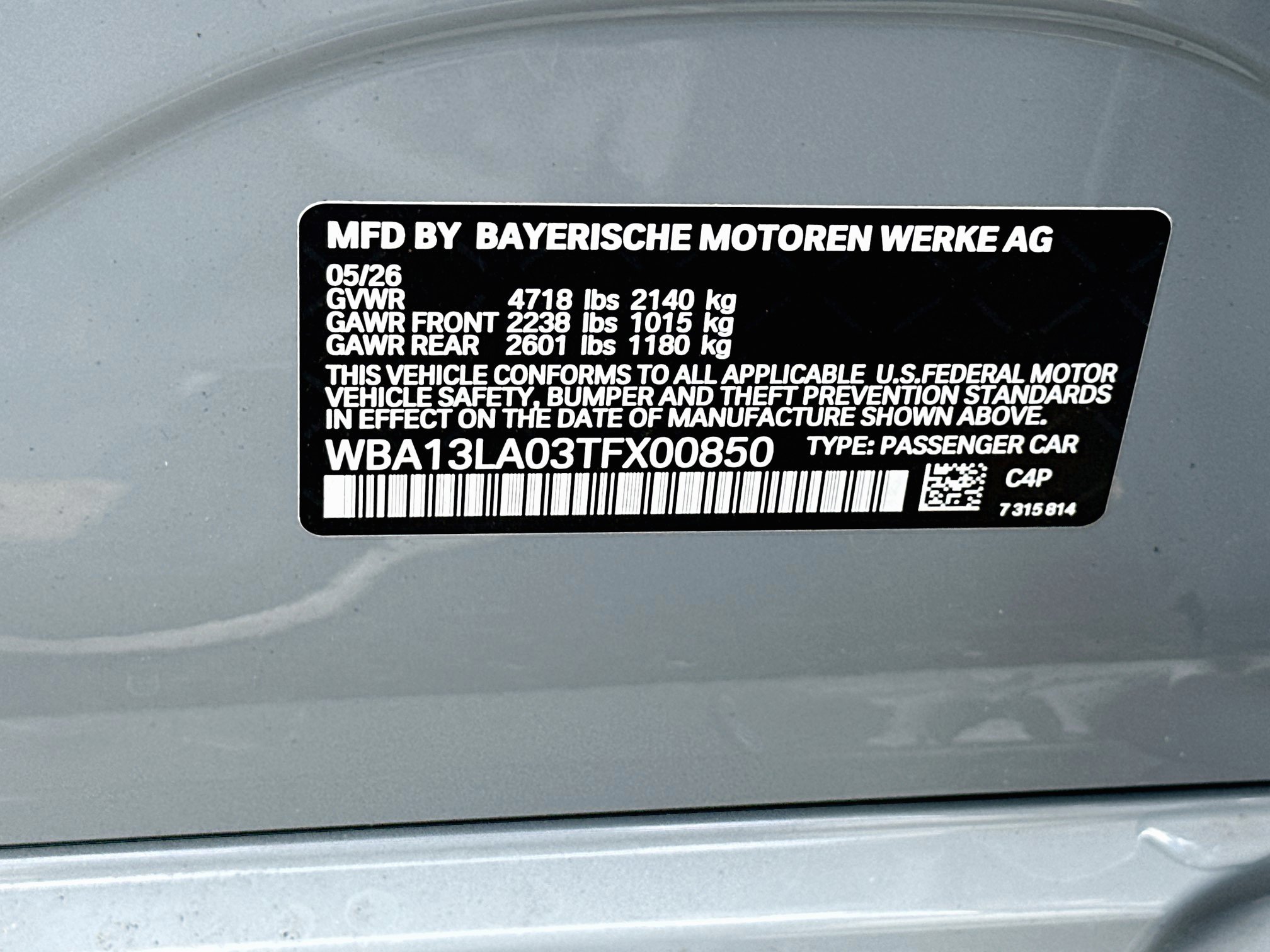 New 2026 BMW 330i Sedan w/ M Sport Package RWD image 25