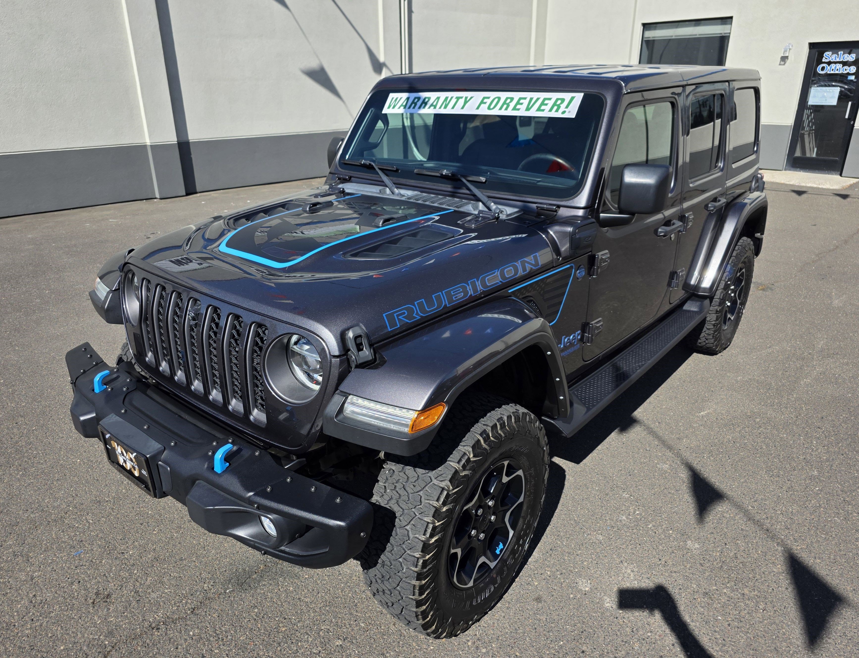 Used 2021 Jeep Wrangler Unlimited Rubicon 4xe w/ Steel Bumper Group image 28