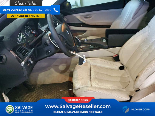 Used 2012 BMW 650i xDrive Convertible AWD/4WD image 9