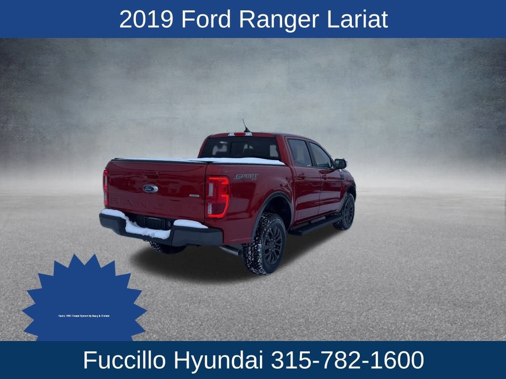 Used 2019 Ford Ranger Lariat w/ Equipment Group 501A Mid image 7