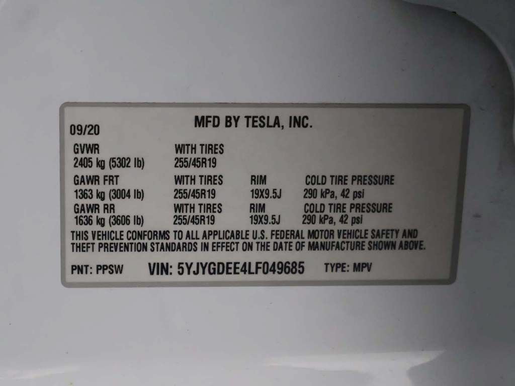 Used 2020 Tesla Model Y Long Range AWD/4WD image 56