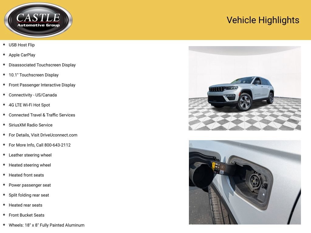 Used 2022 Jeep Grand Cherokee Limited 4xe AWD/4WD image 7