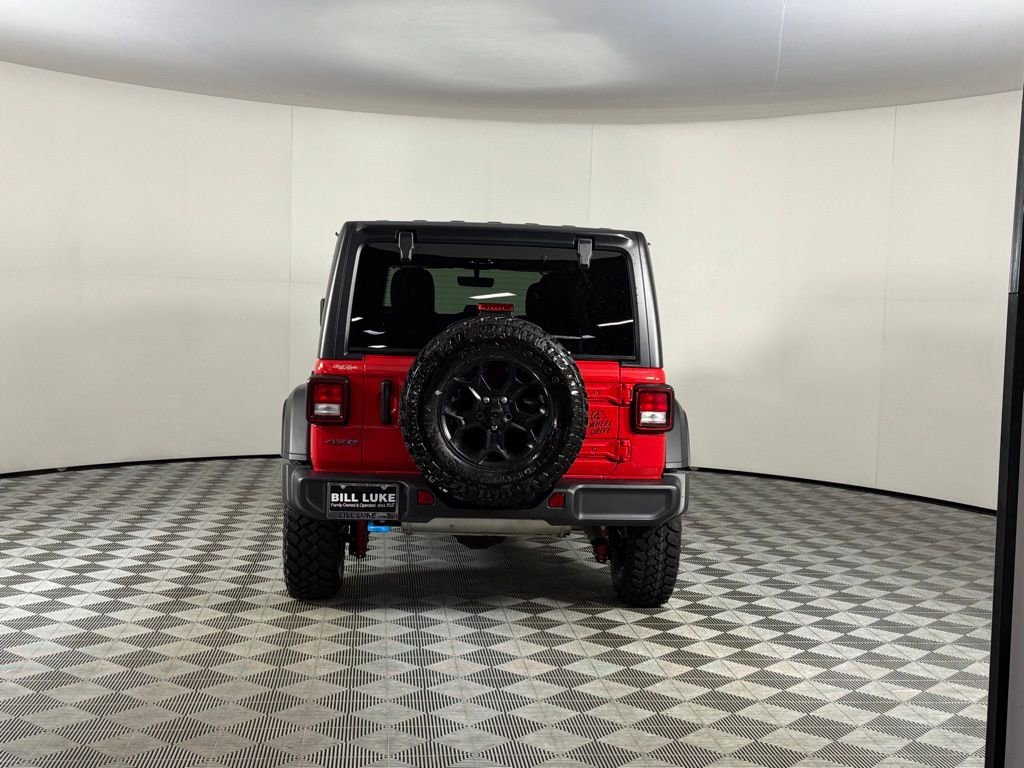 Certified 2023 Jeep Wrangler Willys 4xe w/ 8.4" Radio Group image 8