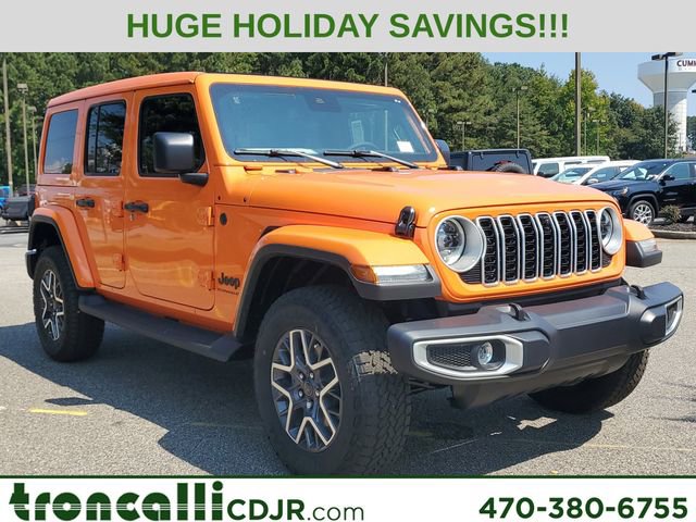 New 2025 Jeep Wrangler Unlimited Sahara