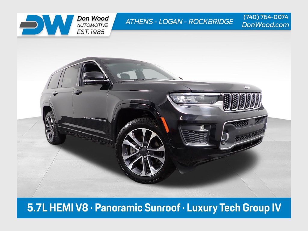 Used 2021 Jeep Grand Cherokee L Overland w/ Luxury Tech Group IV