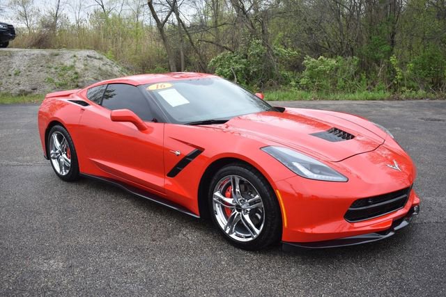 Certified 2016 Chevrolet Corvette Stingray Coupe w/ 2LT Preferred Equipment Group RWD image 1