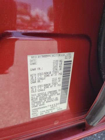 Certified 2019 Nissan Frontier SL RWD image 31