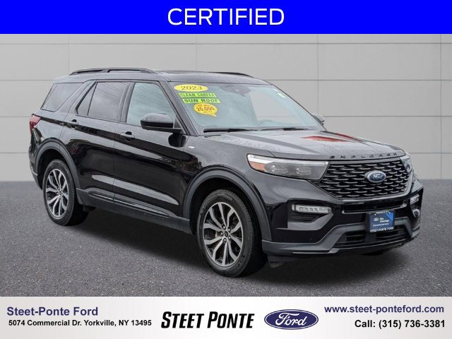 Certified 2023 Ford Explorer ST-Line w/ Class IV Trailer Tow Package AWD/4WD image 1
