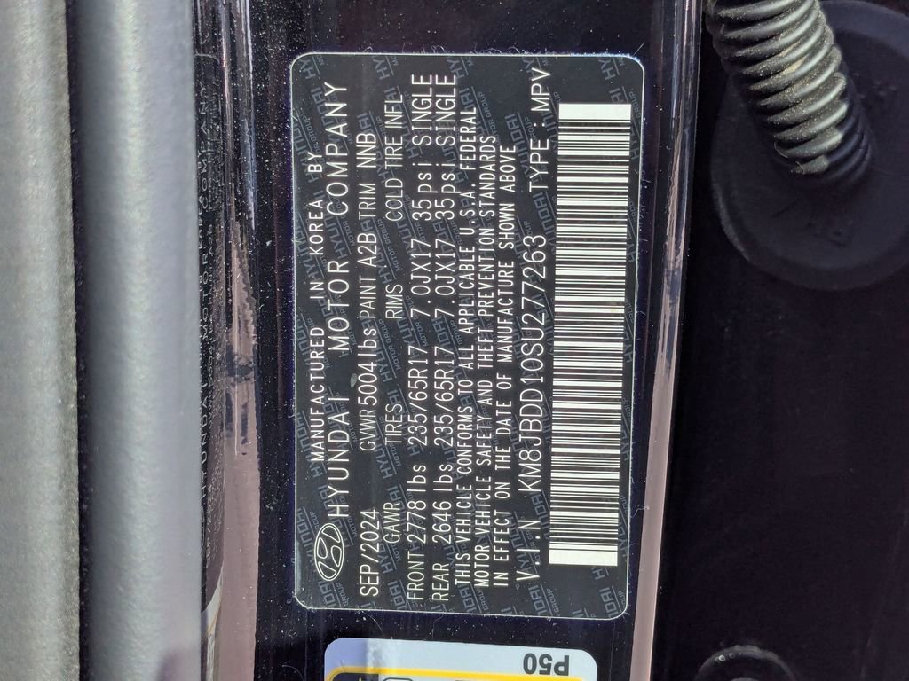 Certified 2025 Hyundai Tucson Blue image 22