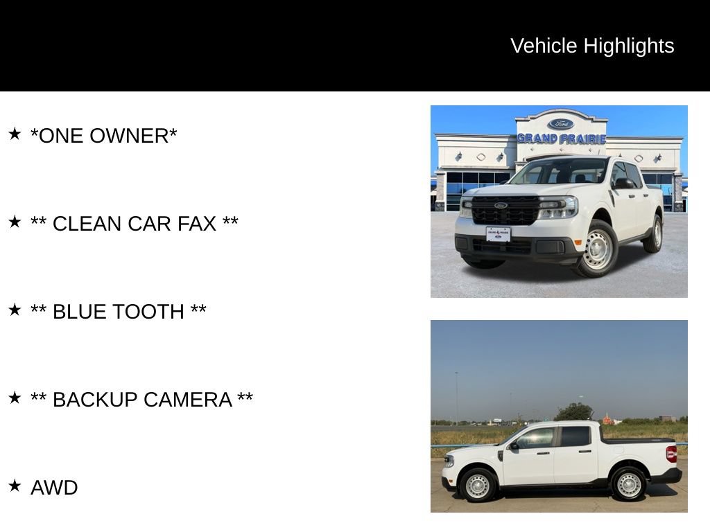 Used 2023 Ford Maverick XL w/ Equipment Group 100A Standard AWD/4WD image 4