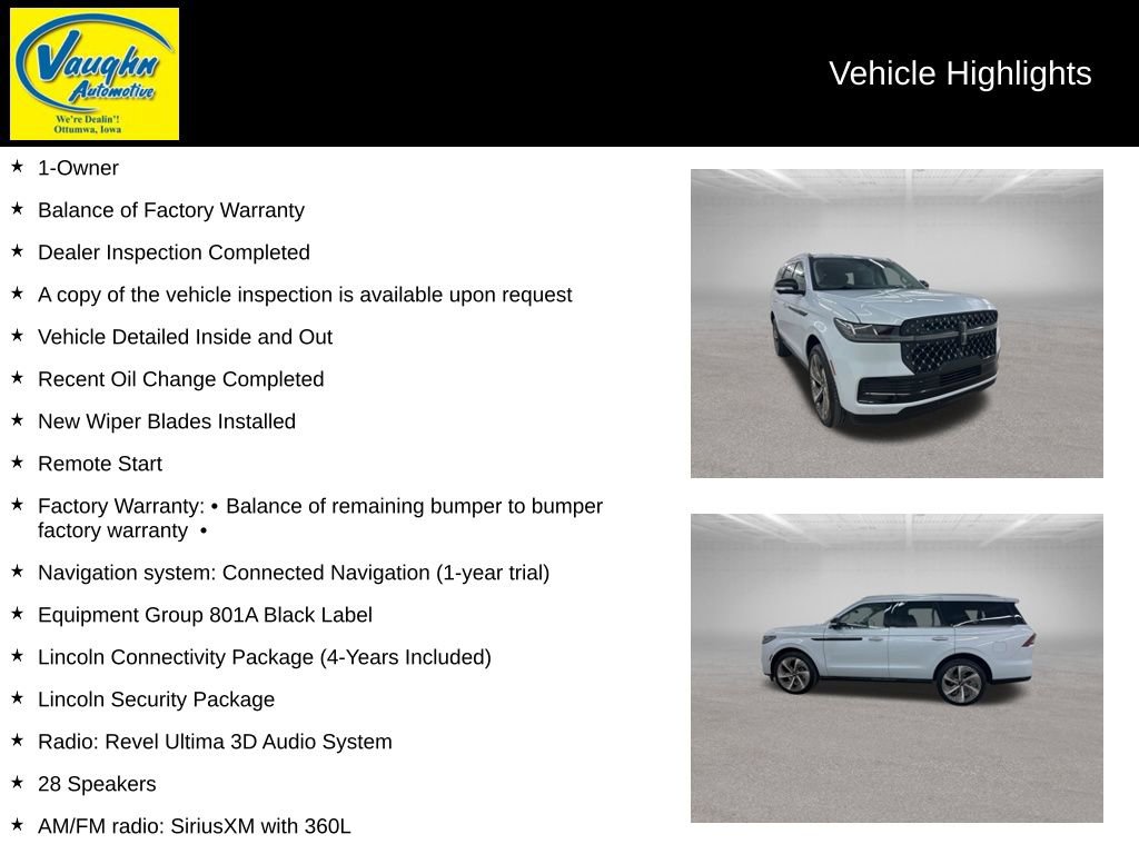 Used 2026 Lincoln Navigator Black Label AWD/4WD video 2