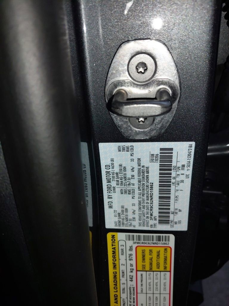 Certified 2022 Ford Bronco Sport Outer Banks w/ Tech Package image 27