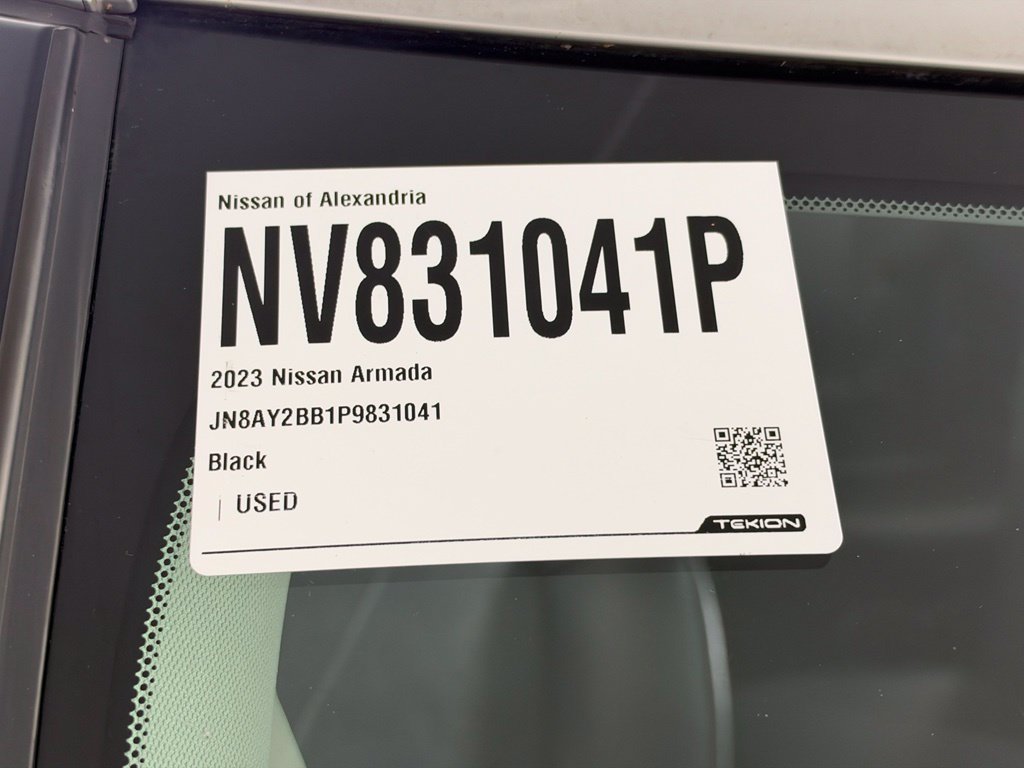 Certified 2023 Nissan Armada SL w/ Captain's Chairs Package AWD/4WD image 41