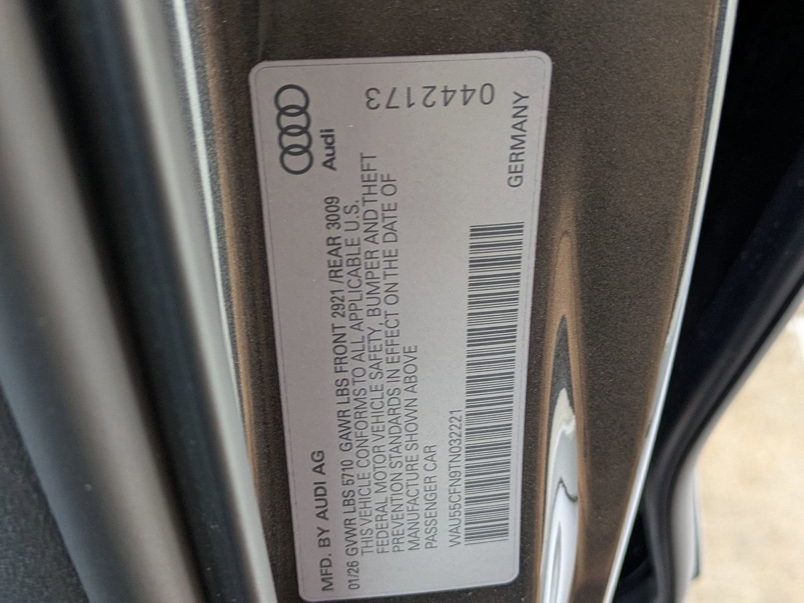New 2026 Audi A6 Premium Plus AWD/4WD image 17