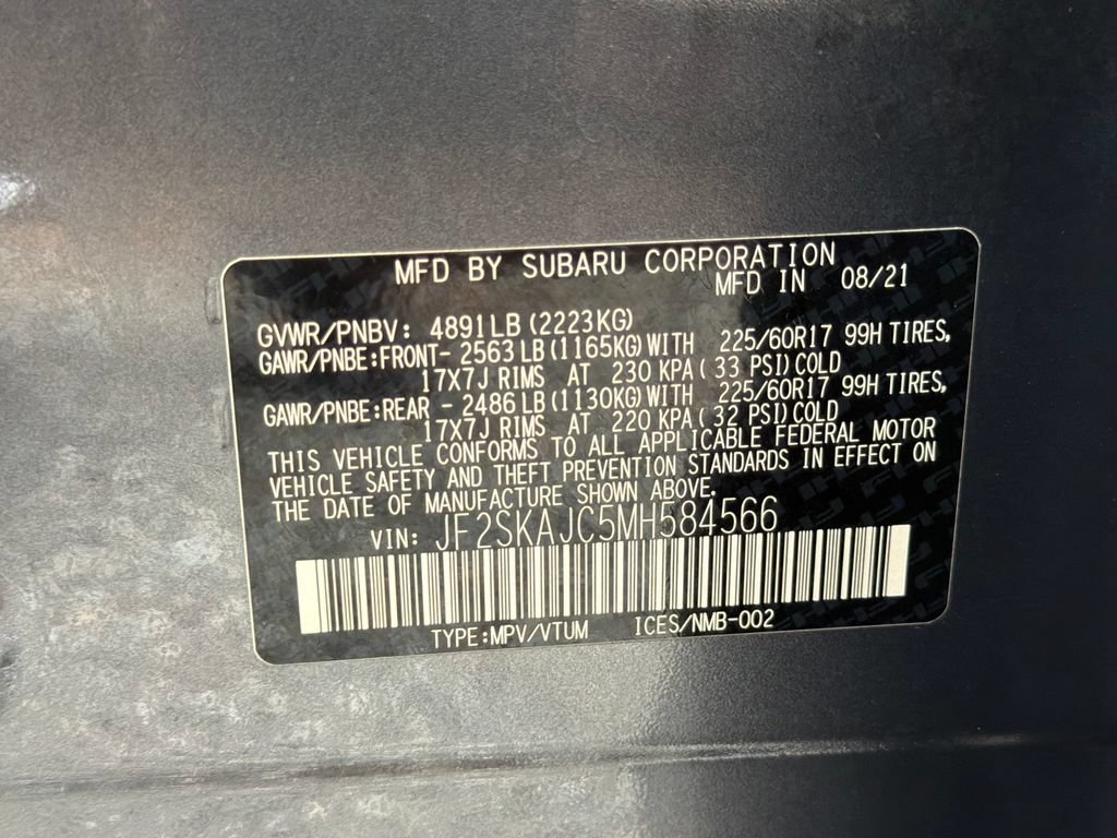 Used 2021 Subaru Forester Premium w/ Popular Package #1 AWD/4WD image 36
