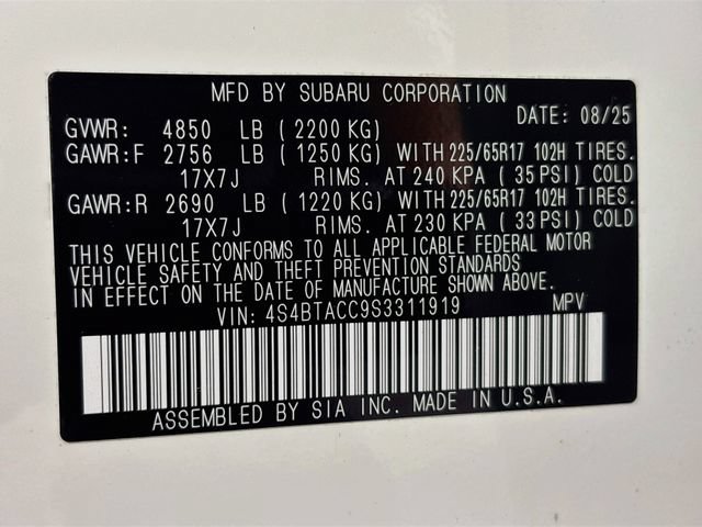Certified 2025 Subaru Outback Premium AWD/4WD image 33