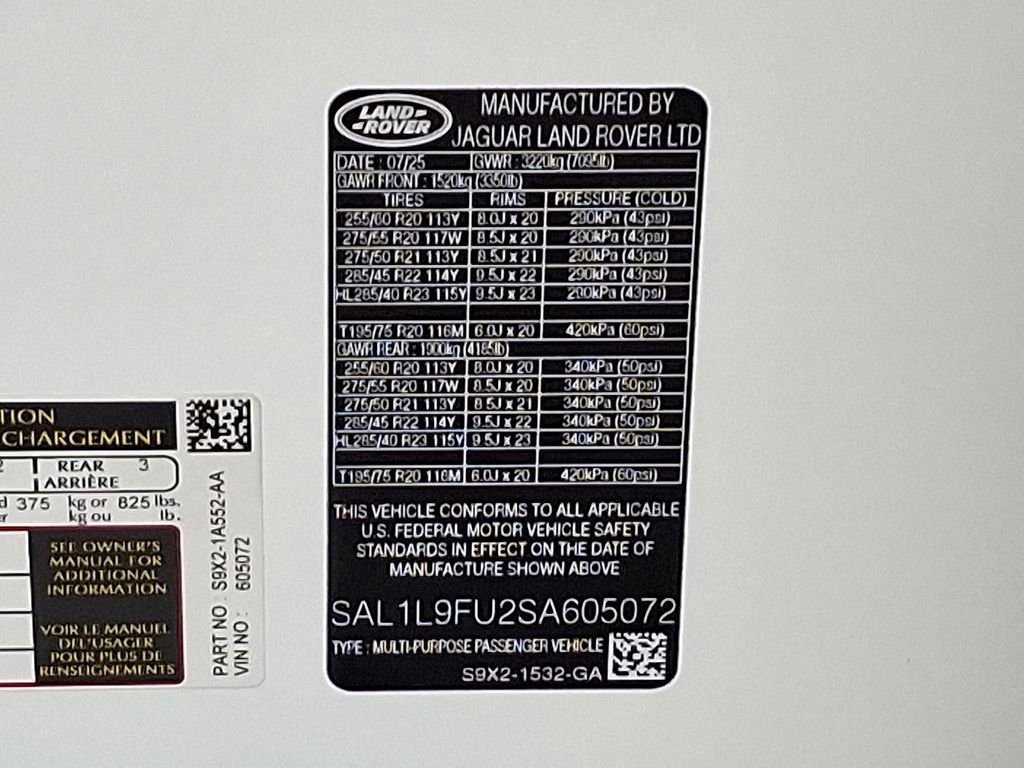 New 2025 Land Rover Range Rover Sport Dynamic SE image 21