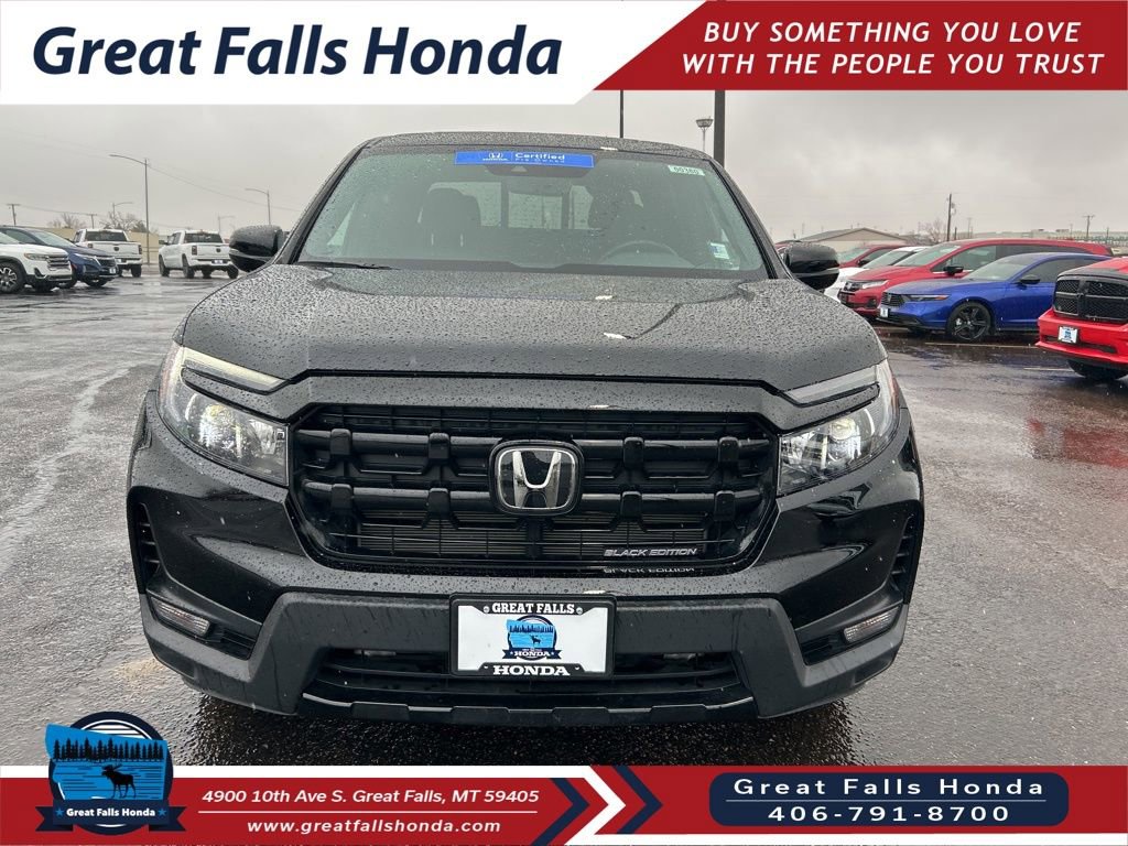 Certified 2025 Honda Ridgeline Black Edition image 2