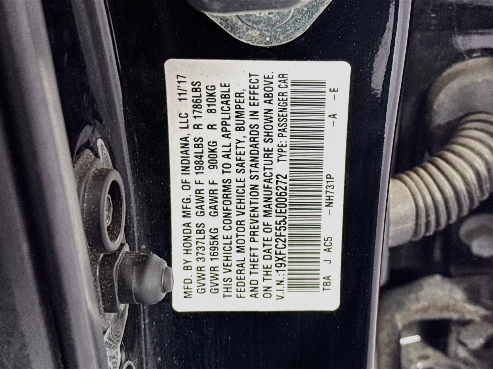 Certified 2018 Honda Civic LX image 29