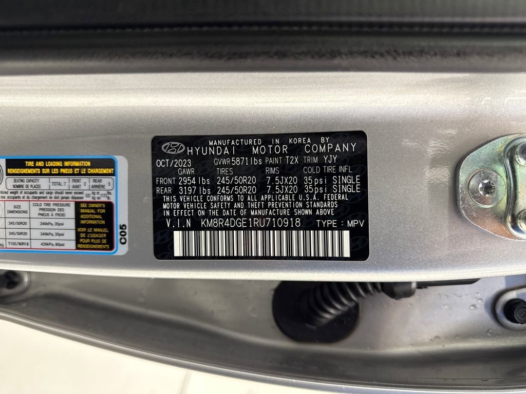 Used 2024 Hyundai Palisade SEL w/ Premium Package image 28