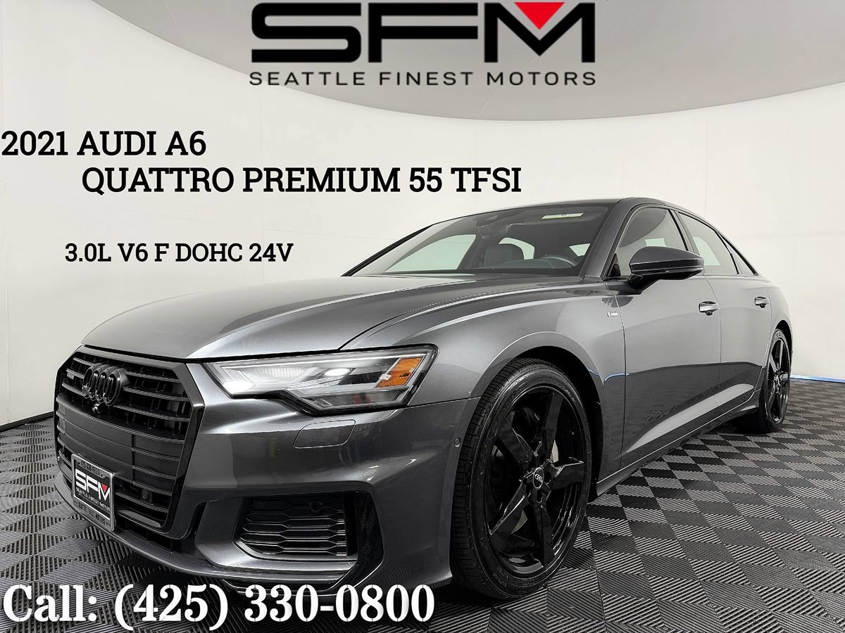 Used 2021 Audi A6 3.0T Premium AWD/4WD image 1