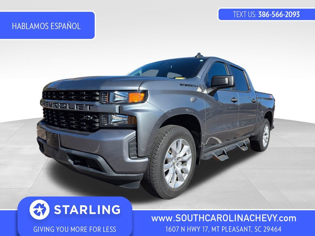 Used 2020 Chevrolet Silverado 1500 Custom w/ Custom Value Package