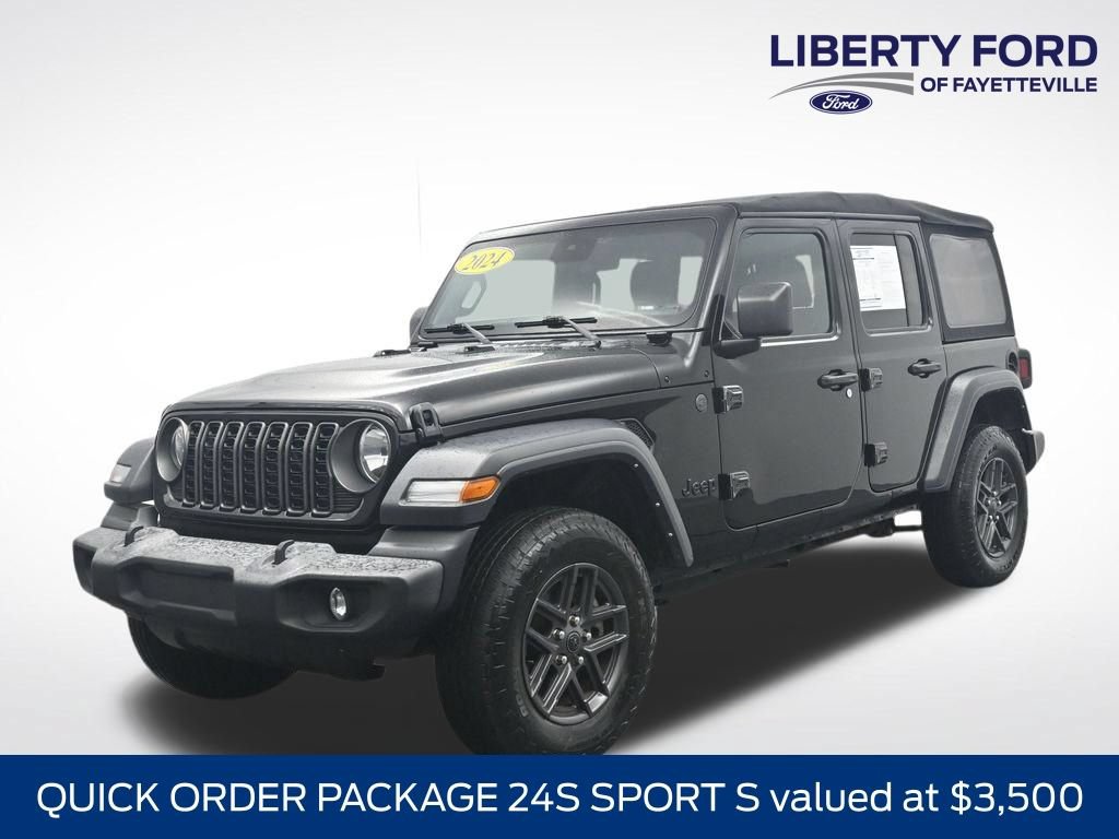 Used 2024 Jeep Wrangler Unlimited Sport