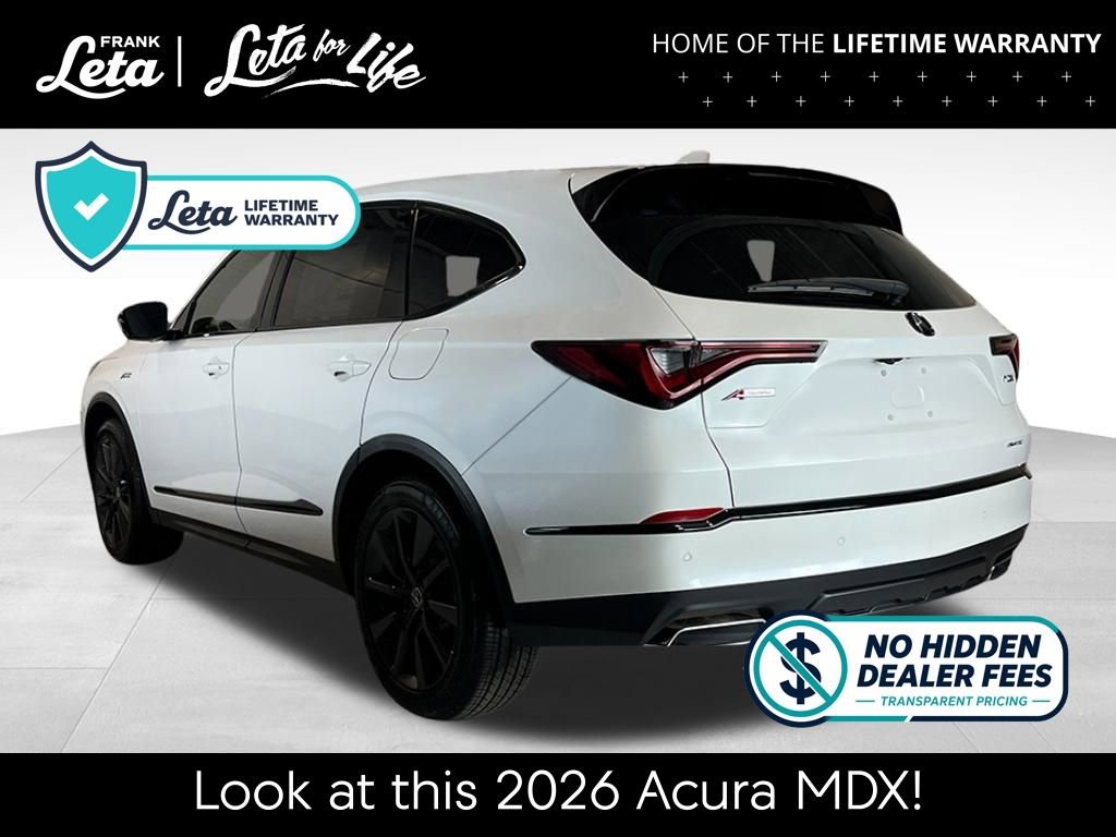 New 2026 Acura MDX A-Spec AWD/4WD image 3
