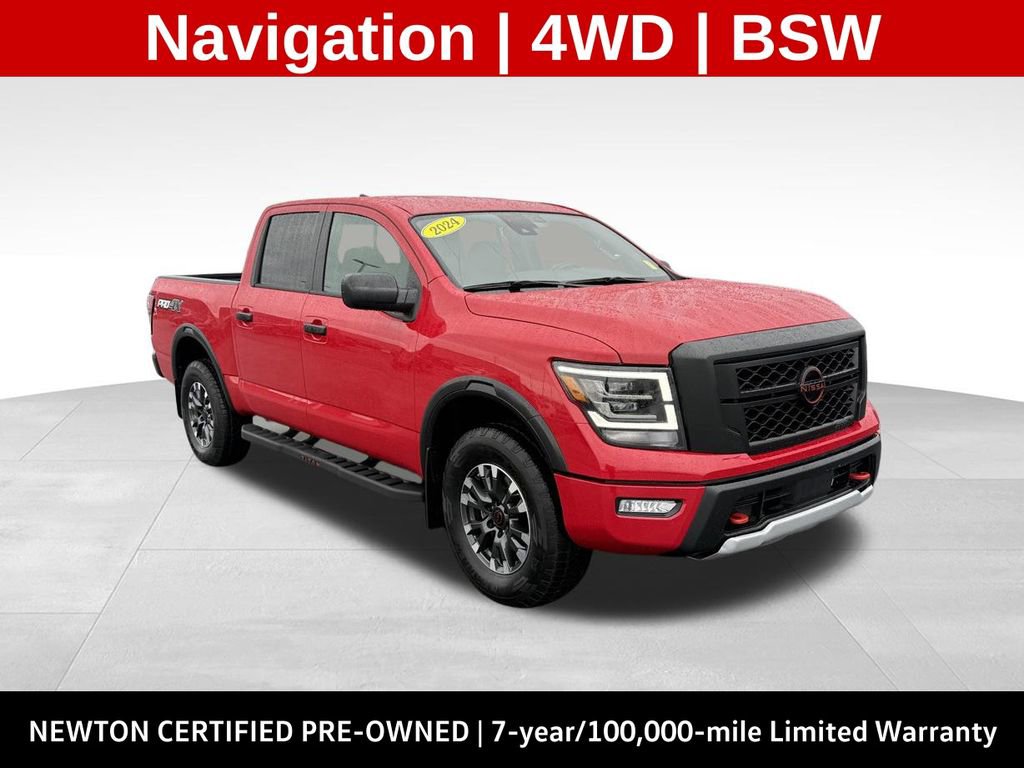 Used 2024 Nissan Titan PRO-4X w/ Off Road Protection Package