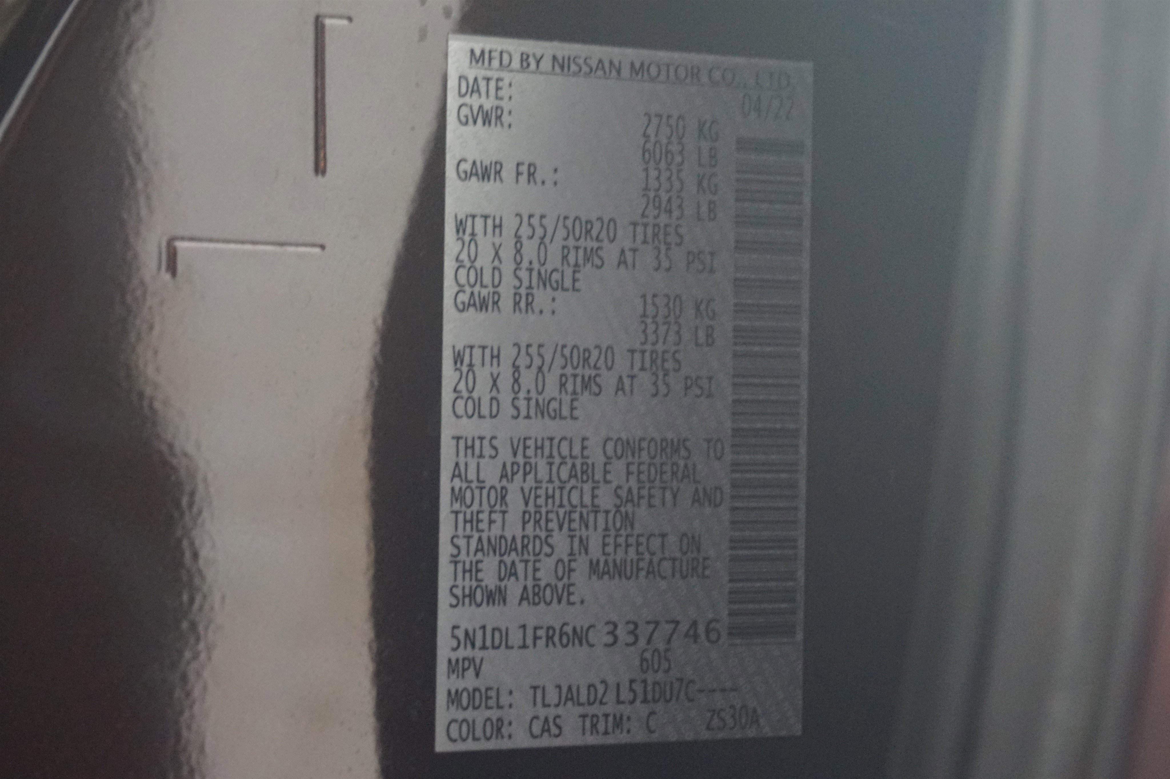 Used 2022 INFINITI QX60 Luxe w/ Cargo Package image 44