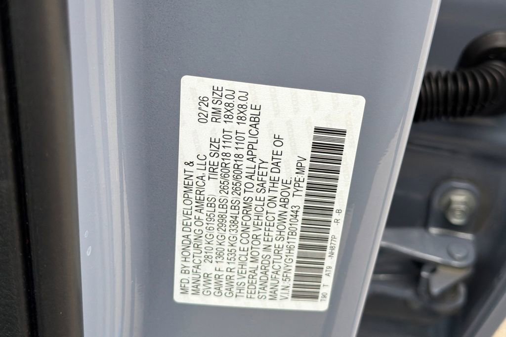 New 2026 Honda Pilot TrailSport image 35