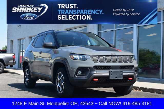 Used 2022 Jeep Compass Trailhawk w/ Sun and Sound Group AWD/4WD image 1