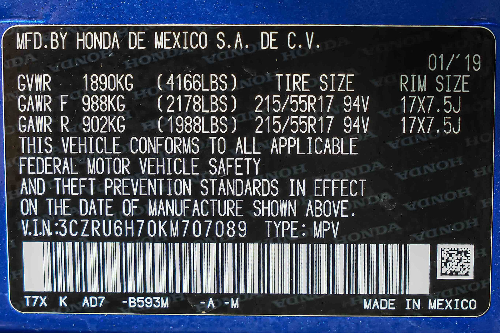 Used 2019 Honda HR-V EX-L image 28