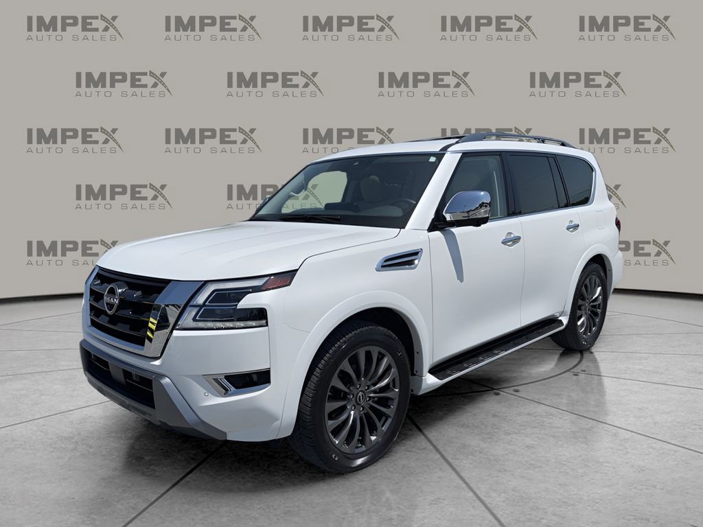 Used 2024 Nissan Armada Platinum w/ Captain's Chairs Package image 1
