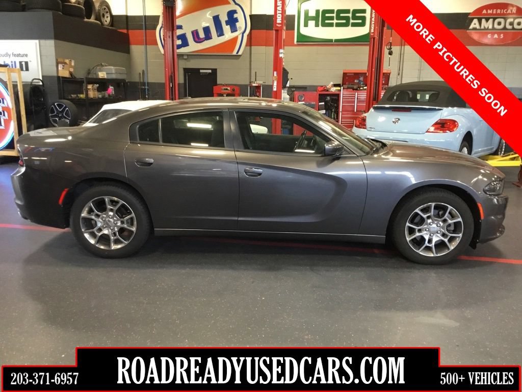 Used 2015 Dodge Charger SE w/ Power Sunroof Group AWD/4WD image 1