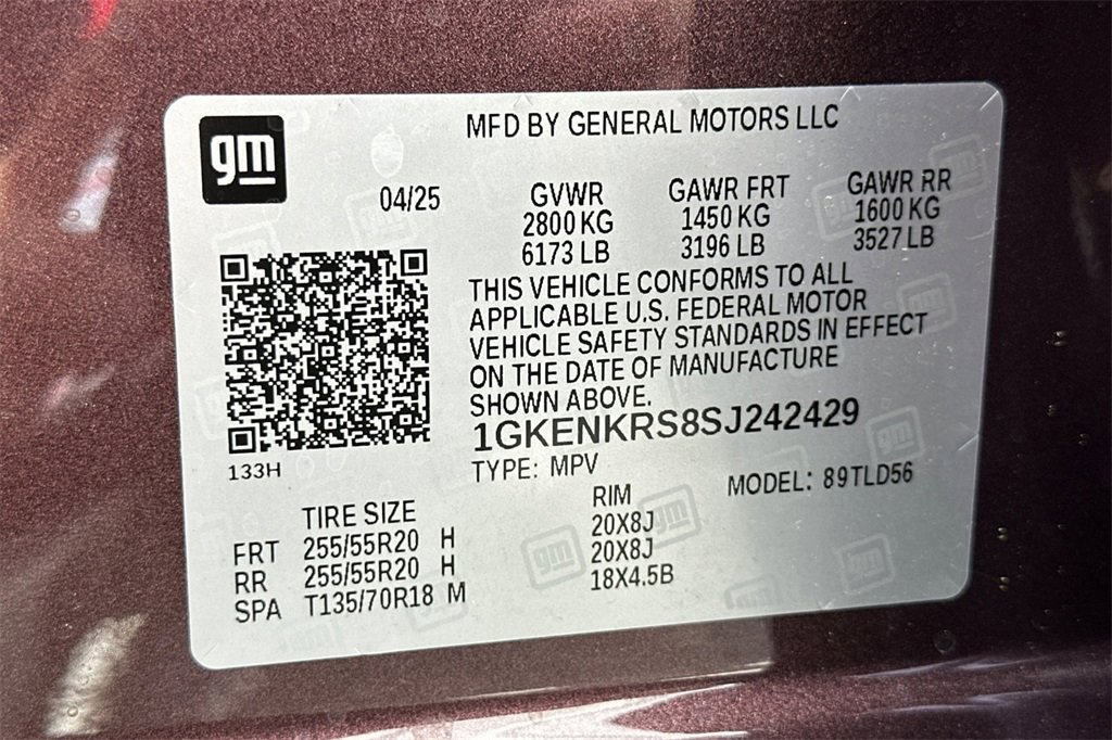 New 2025 GMC Acadia Elevation w/ Elevation Premium Package image 25